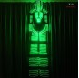 Full color stilts walke led disfraz de robot costume with helmet